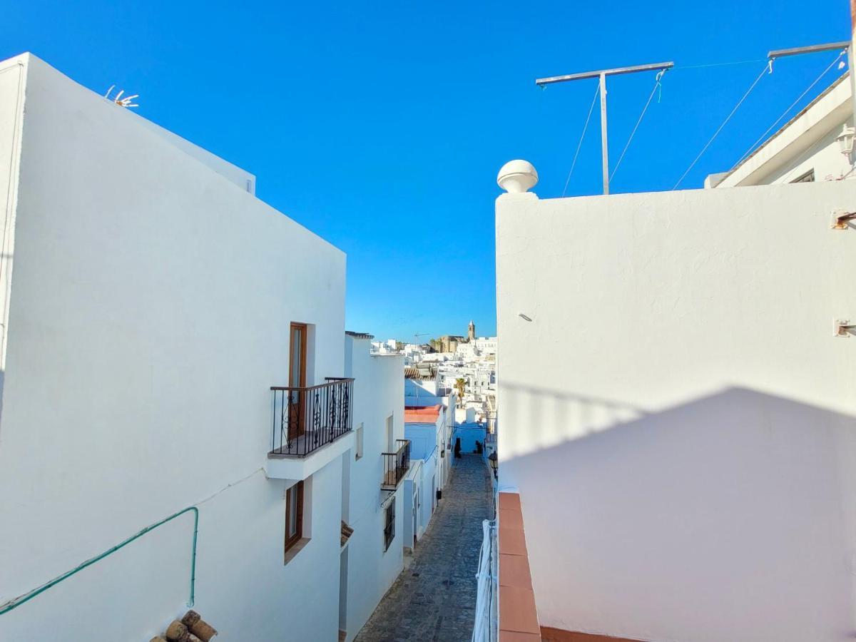 Apartamento Amplia casa con azotea privada en el casco antiguo Vejer de la Frontera Exterior foto