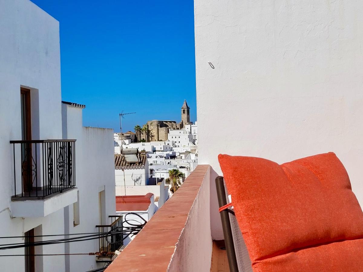 Apartamento Amplia casa con azotea privada en el casco antiguo Vejer de la Frontera Exterior foto