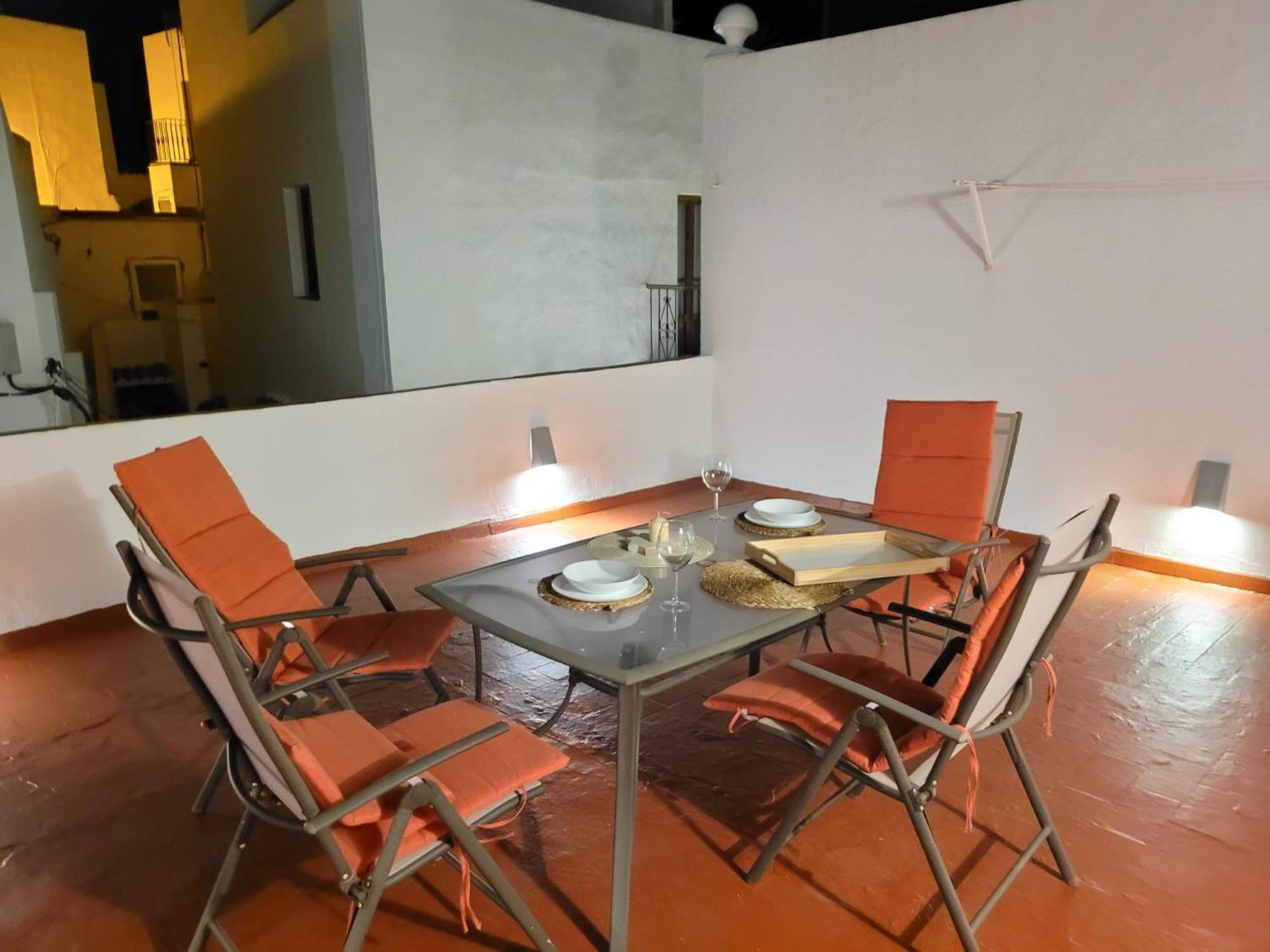 Apartamento Amplia casa con azotea privada en el casco antiguo Vejer de la Frontera Exterior foto