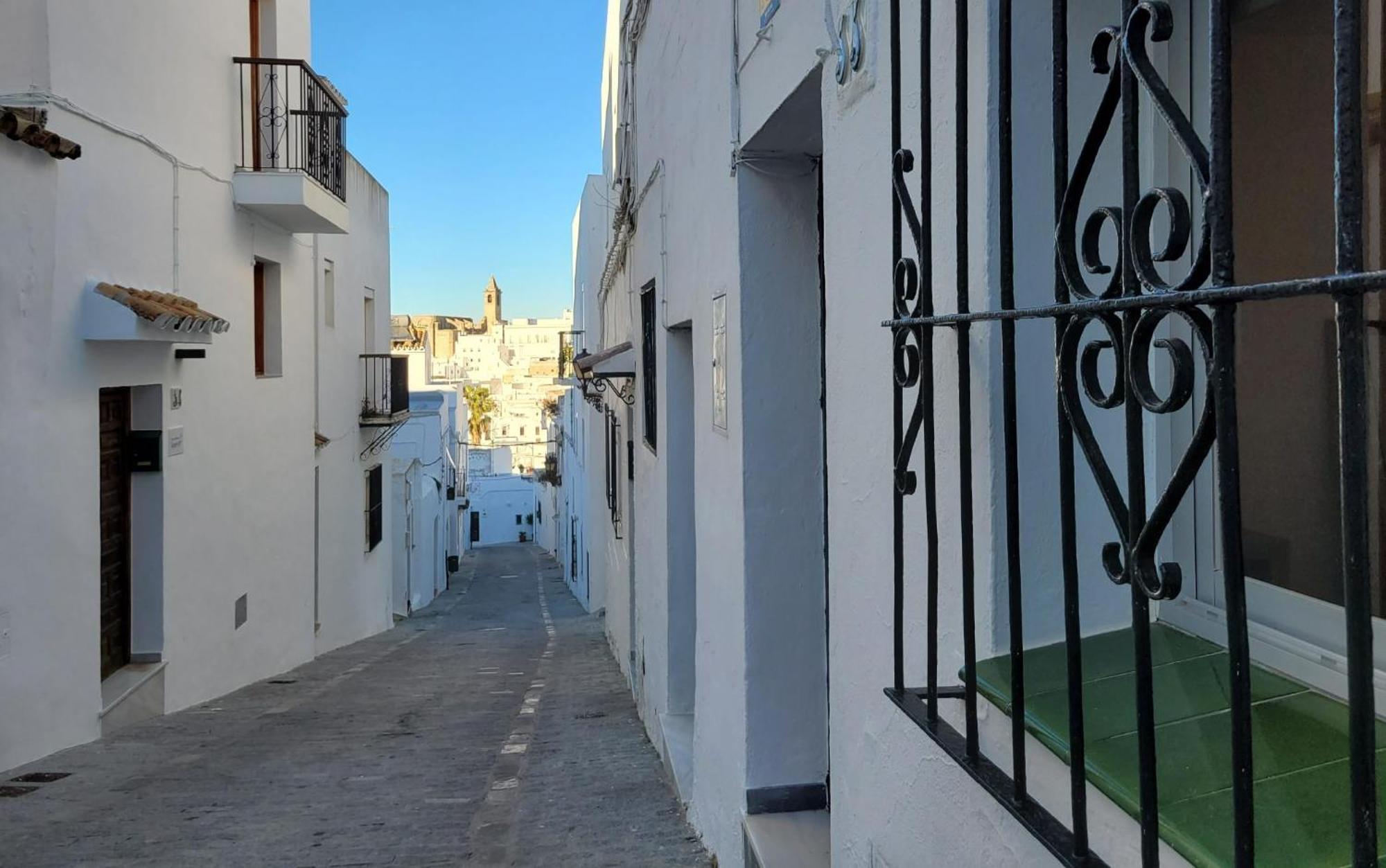 Apartamento Amplia casa con azotea privada en el casco antiguo Vejer de la Frontera Exterior foto